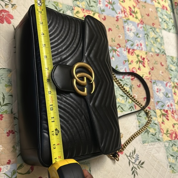 Gucci Gg marmont large handbag new - Picture 8 of 16